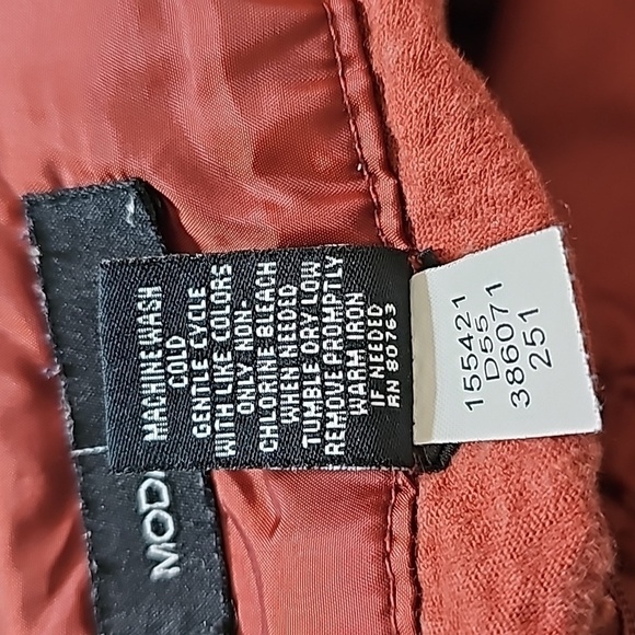 Moda international Corduroy Mini Skirt Size 10 - Picture 7 of 7